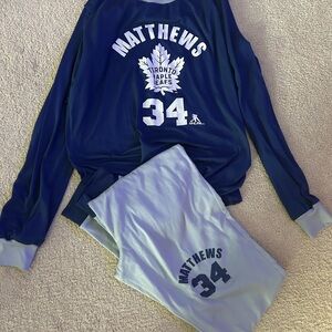 NHL Blue and White Licensed Apparel